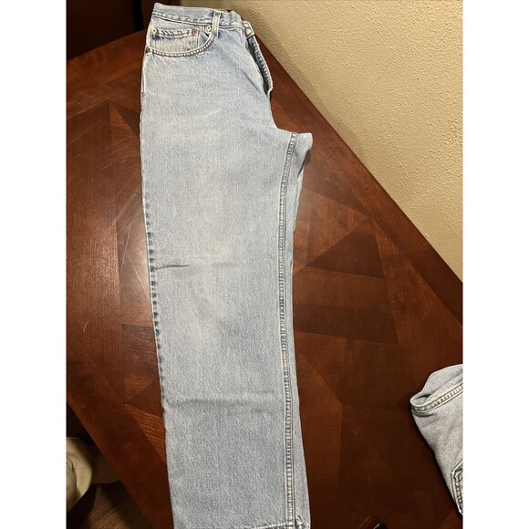 Levi's 550 Relaxed Fit Jeans Mens 34 X 30 Blue Denim Workwear Levis - Picture 5 of 5